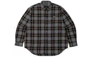 MADNESS Рубашка Unisex серый желтый