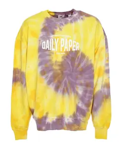 Толстовка с рисунком в технике тай-дай, выпущенная музеем Ньюсеум Daily Paper, мультиколор