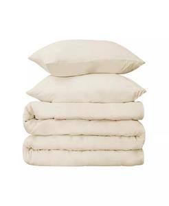 Роскошный комплект пододеяльников из египетского хлопка плотностью 650 ниток Superior, слоновая кость