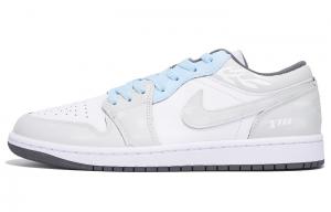 Баскетбольные кроссовки Air 1 с антискользящим и износостойким покрытием, винтажные, унисекс, светло-серые Jordan, Light Gray