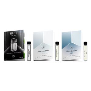 Mercedes Benz Star Selection мужской/Active Men's/Air, Land, And Sea Men's парфюмерный набор пробников туалетной воды 1,5 мл*3 Mercedes-Benz