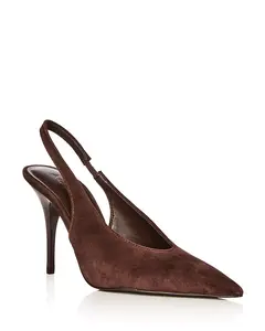 Женские туфли-лодочки лазурного цвета - эксклюзив Aqua, коричневый