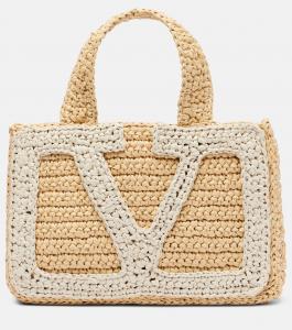 Viva Superstar маленькая сумка-тоут Valentino Garavani, Naturale/Butter White