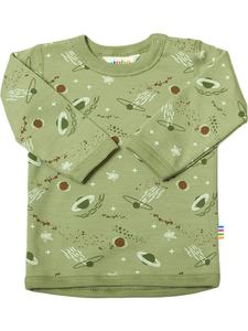 Joha Детская футболка с длинными рукавами зеленого цвета