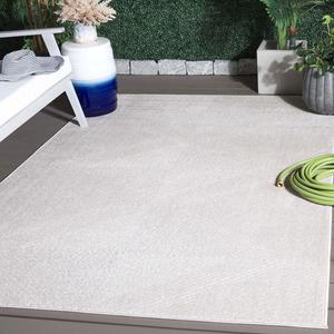 Ковер SAFAVIEH, 201 x 201 см, Stella Collection, Ivory, геометрический рисунок, идеален для помещений с высокой проходимостью в гостиной, спальне, столовой (STA112B-7SQ)