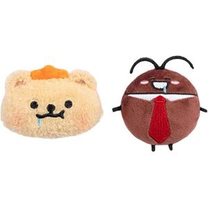 Плюшевая кукла Little Bear Bug Badge Doll Products высотой 5см/6см/6,5см/7см MINISO
