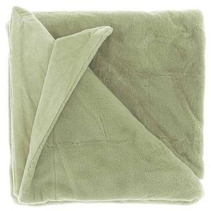 Покрывало Unique Living Klaas, 150x1x150 см, зеленый