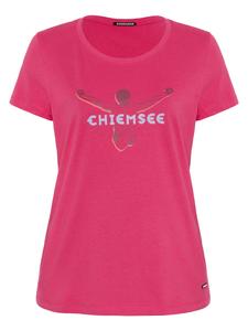 Футболка CHIEMSEE mit Logo und Jumper , Pink
