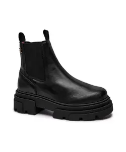 Кожаные ботинки челси Tommy Hilfiger, черный