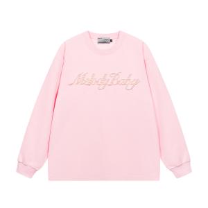Футболка с длинными рукавами унисекс HARSH AND CRUEL, розовый