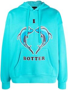 Худи с логотипом Botter, синий
