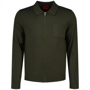 Свитер HUGO San Jean 10272348 01, зеленый