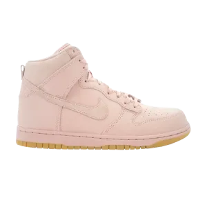 Кроссовки Nike Dunk High Premium 'Oxford Pink', розовый