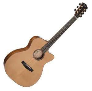 Акустическая гитара Cort Flow-OC NS Fingerstyle из массива дерева с системой LR Baggs Anthem