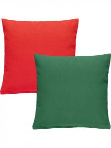 Чехол на подушку REDBEST, цвет rot/dunkelgrün
