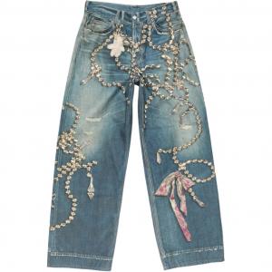 Acne Studios Джинсы унисекс светло-голубые