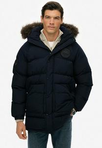 Пальто Superdry & Co EVEREST LONGLINE BAFFLED, Eclipse Navy/Blue