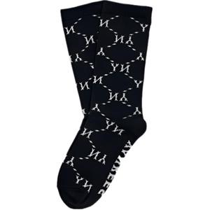 MLB Старые носки Flower Crew Unisex Black