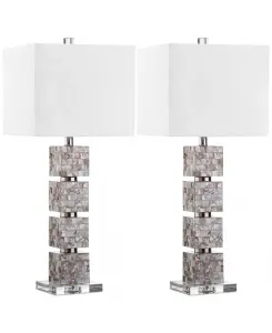 Набор из 2 настольных ламп Rafferty Safavieh, multi