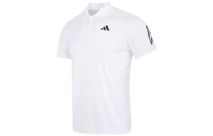 Мужская рубашка поло Adidas, белая