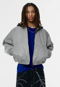 Куртка PULL&BEAR COMBINED HOODED, Grey