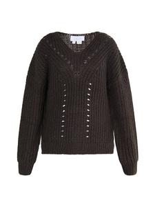 Вязаная кофта Usha, коричневый