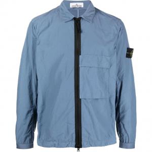Куртка мужская Stone Island на молнии, синий / черный