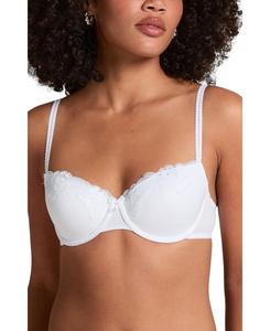 Бюстгальтер Hunkemoller "Secret Lace" с мягкими чашечками и косточками для женщин Hunkemöller, White