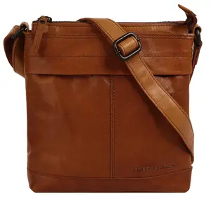 Сумка через плечо Spikes & Sparrow, натуральная кожа, цвет Cognac