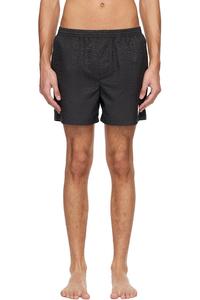 Casablanca Черные жаккардовые плавки