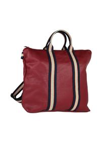 Рюкзак DrachenLeder CITY, Rot Blau Beige/Red