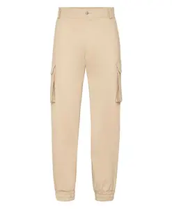 Длинные брюки-карго Philipp Plein, бежевый