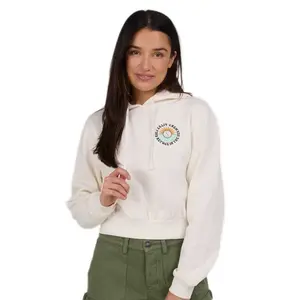 Худи Salty Crew Daybreak crop, белый