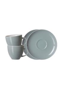 Чашки кофейные с блюдцами Ritzenhoff & Breker Suomi, 260 мл, 2 штуки, голубой