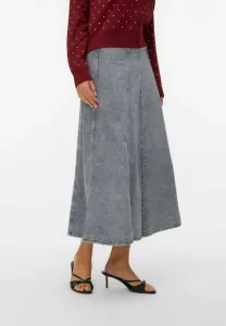 Юбка а-силуэта vmvalka Vero Moda, Medium Grey Denim