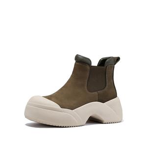 Ботинки Челси женские, абрикосовые Selaiya, зеленый