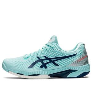 Кроссовки solution speed ff 2 'clear blue light indigo' Asics, синий