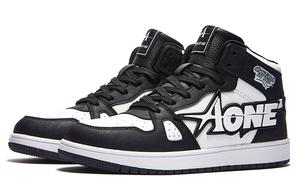 Амортизирующие, устойчивые к истиранию, увеличивающие рост высокие скейтбордские кроссовки Unisex A1, черно-оранжевые