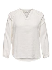 Блуза ONLY Carmakoma CARTHYRA, белый