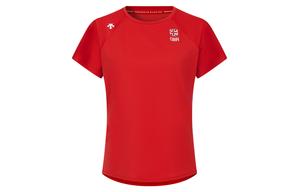 Футболка женская DESCENTE, красный