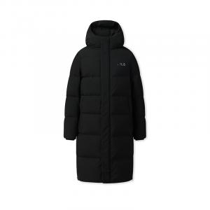 FILA Оригинальная пуховая куртка унисекс, Jet Black