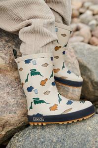 Детские сапоги Веллингтон Liewood, бежевый