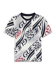 Футболка oversize L6RI04 K8HM4 Guess, белый