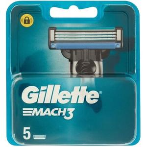 Сменные лезвия для мужской бритвы Gillette Mach3, 5 шт., Procter & Gamble