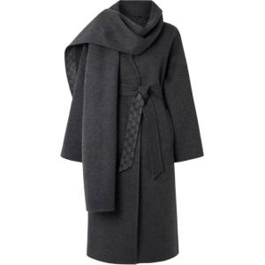 GUCCI Женское серое пальто, Gray