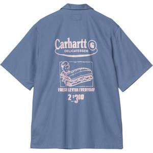 Carhartt WIP Рубашка SS25 мужская синяя