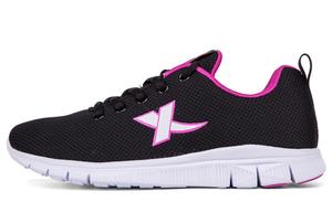 Кроссовки Lifestyle женские с низким верхом черного/красного цвета Xtep