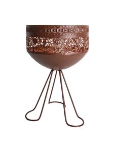 Näve Светодиодный солнечный светильник "ROME" цвета ржавчины - (Д)22 см x (Ш)22 см x (В)34,5 см