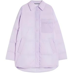 Куртка пуховая FW24 женская фиолетовая WEEKEND MaxMara