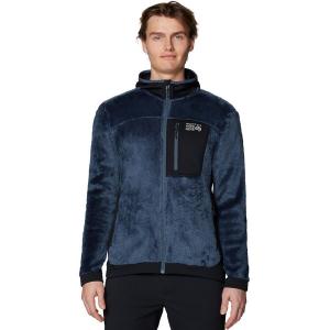 Куртка Mountain Hardwear Polartec High Loft Hooded Mountain Hardwear, Moon Blue/Black